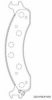 ASIMCO KD6312 Brake Pad Set, disc brake